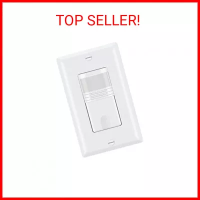 ECOELER 3Way Motion Sensor Light Switch PIR In Wall Sensor Switch Occupancy Se • $17.57