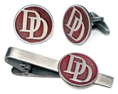 Daredevil Cufflinks Marvel Tie Clip Defenders Dare Devil Comic Book Cuff Links • $9.95