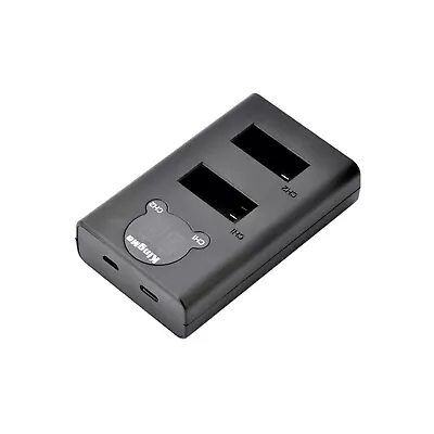 LCD Battery Charger USB 2 Slot Dual Charging Holder For Gopro Max Action Camera • $15.89