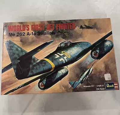 Revell H-218 World's First Jet Fighter Me 262 A-1a Swallow 1/32 Model Kit • $42