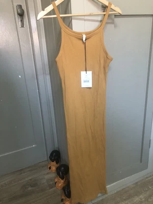 $69 • Buy Spell And The Gypsy Cosmos Rib Modi Dress Tumeric Size Xl
