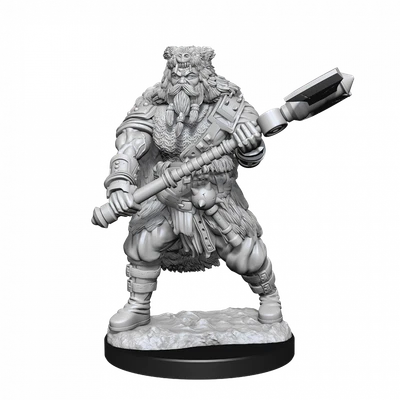 $8.99 • Buy Dungeons & Dragons Nolzurs Marvelous Unpainted Miniatures Human Barbarian Male