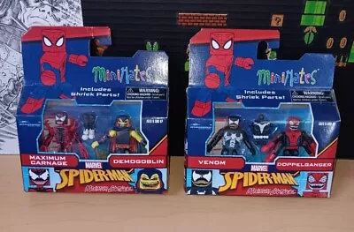 Minimates MARVEL  MAXIMUM CARNAGE & DEMOGOBLIN VENOM & DOPPELGANGER  • $45.99