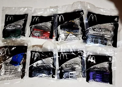 Hot Wheels McDonalds Happy Meal Toys 2003 Lot Of 8 BRAND NEW SEALED  • $25