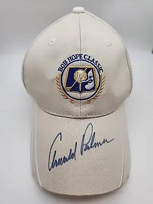 USED Vintage Bob Hope Classic Marshal Golf Hat Baseball Cap Arnold Palmer Signed • $219.99