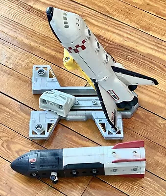 Vintage MBX Matchbox Mega Rig Shuttle Mission Play Set Space - Great Used Toy • $15