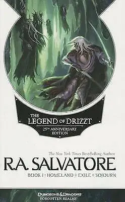 The Legend Of Drizzt 25th Anniversary Editi- Salvatore 9780786965373 Paperback • £21.36