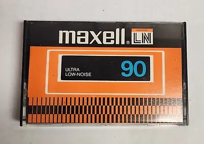 Maxell LN 90 Minute Ultra Low Noise Audio Cassette  • $12.99