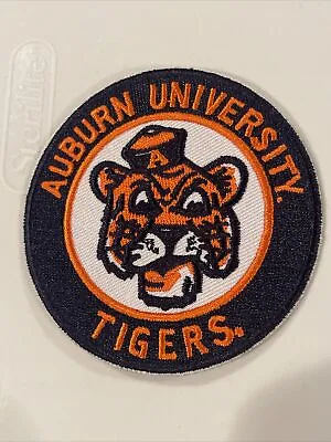 Auburn Tigers Vintage RARE Embroidered Iron On Patch 3” X 3” • $5.79