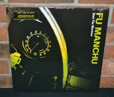 FU MANCHU - Start The Machine Ltd 1st Press Rmstrd SPLATTER VINYL LP + 7  Flexi • $27.99