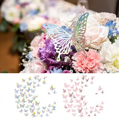 72Pcs 3D Butterfly Wall Stickers Decorative Butterfly Wall Decal Butterfly·! • $13.19