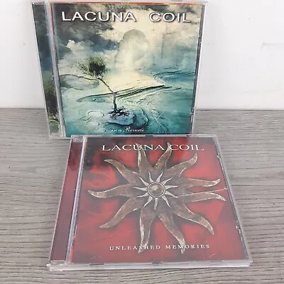 Lacuna Coil CDs In A Reverie Unleashed Memories Albums Century Media Bundle • £7.95