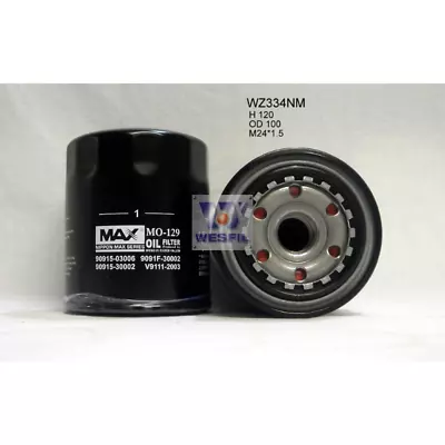 WZ334NM - WESFIL OIL FILTER Z334 Fits FORD/MAZDA/ TOYOTA • $24.12