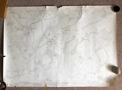 Large OS Surveyor's Map 1931 Standen Weir Wood Sussex - 25 Miles To Inch • £19.99