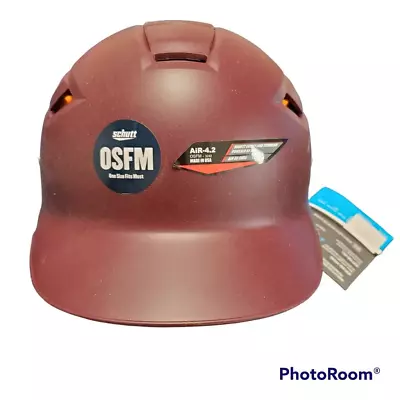 Schutt OSFM Helmet 3242 Air-4.2 Burgundy D30 Impact Protect Baseball O/S USA New • $39.99