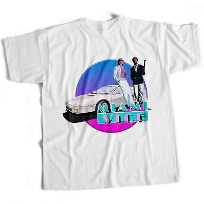 Miami Vice Film Movie Tv Show Cool Hip Classic Retro 80S 90S T Shirt • £5.99