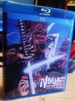 Ninja Scroll Anime Movie Blu-Ray 4 Languages Spanish Latin English Japanese + • $28.88