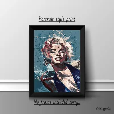 £3.99 • Buy Marilyn Monroe A4 Print Picture Poster Wall Art Home Decor Gift New
