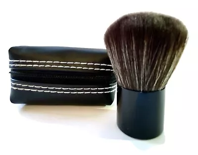 Makeup Designer Kabuki Brush For Powder Foundation With Zipper Case  • $10.90