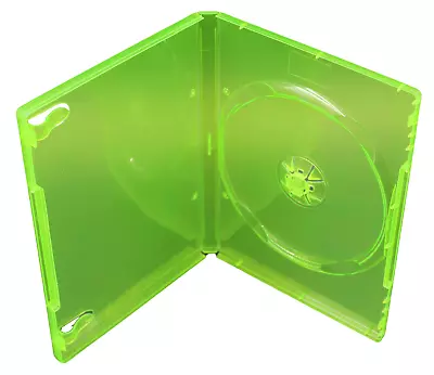 Microsoft XBOX 360 Translucent Green Video Game Replacement Shell Storage Cases • $6.95