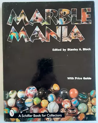 Marble Mania 1998 Hardcover Book W/DJ - Stanley Block • $15.99