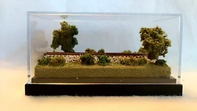 Z Scale Mini  Display Case - Great For Any Z Scale Loco Or Car • $14.95