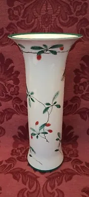 Mottahedeh Famille Verte China 11-1/8  Trumpet Vase - Very Nice! • $119.99