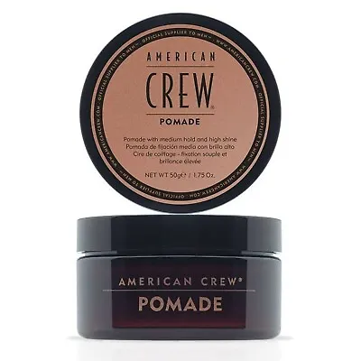 £11.99 • Buy American Crew POMADE Pliable Hold With High Shine 85g