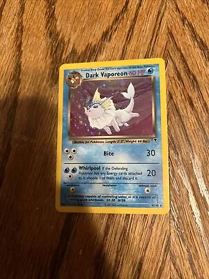 Pokemon Card - Dark Vaporeon - Legendary Collection 9/110 Holo Rare • $22