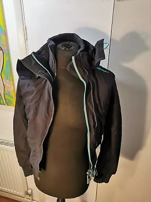 £12.99 • Buy Superdry Boys Windcheater Coat Navy Warm Winter Bargain As Label Missing