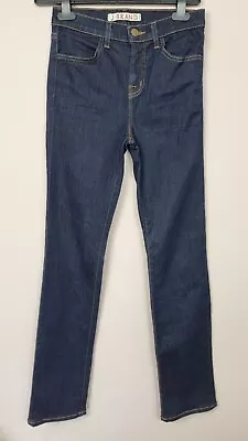 J Brand Starless Cut #8629 Size 25 Leg 31in Blue High Waisted Excellent Con • $19.99