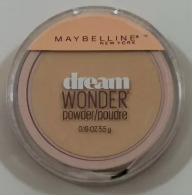 $17.97 • Buy Maybelline New York Dream Wonder Powder Makeup--25 Buff Beige--0.19 Oz.-Lot Of 2