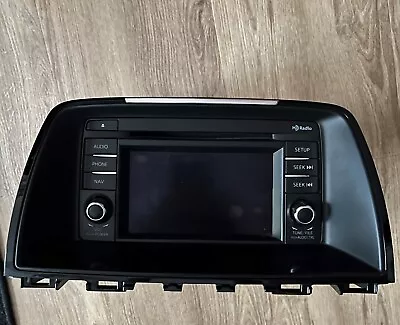 Mazda 6 Am/fm Radio Navigation Cd Player Screen Oem (2014-2016) Gjs166dv0b • $40