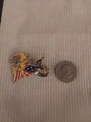 Mitt Romney Paul Romney 2012 American Flag Eagle Pin Like A Broach • $15