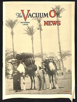 Vacuum Oil News Mobiloil Mobil Oil Gargoyle December 1925 16pp. VGC Scarce • $29.99