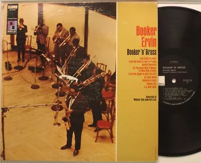 Booker Ervin Lp Booker 'N' Brass On Pacific Jazz - Vg+ To Vg++ / Vg+  • $16.99