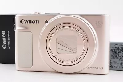 Canon PowerShot SX620 HS 20.2MP Compact Digital Camera 25x Optical Zoom White • $549.51