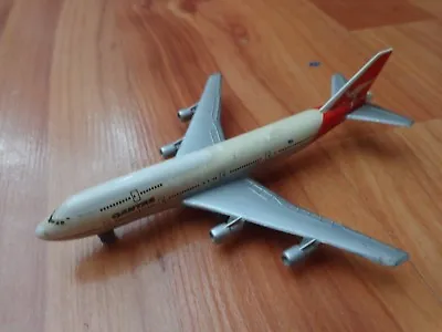 Schabak 1:600 Qantas Boeing 747 Diecast Aircraft Plane Used • $12.42