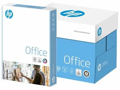 Hp Office A4 White Copier Printer Paper 80gsm 1 2 3 4 5 10 Reams /500 Sheets • £9.69