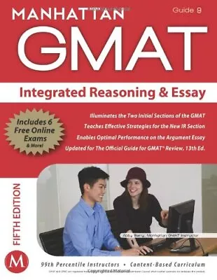 Integrated Reasoning And Essay Strategy Guide 5th Edition ... By Manhattan GMAT • £3.49