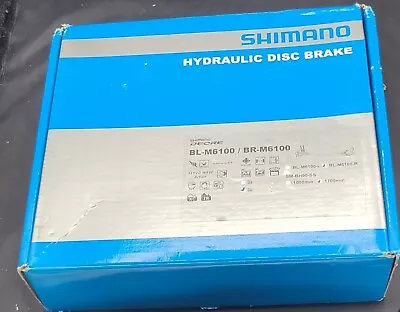 Open Box Shimano Deore Rear Hydraulic Brake Caliper And Lever BL-M6100-R • $66