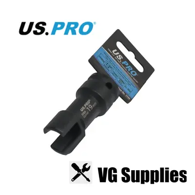 US PRO 19mm Slotted Socket Compatible With Unistrut Length 72mm 1/2  Dr 3769 • £12
