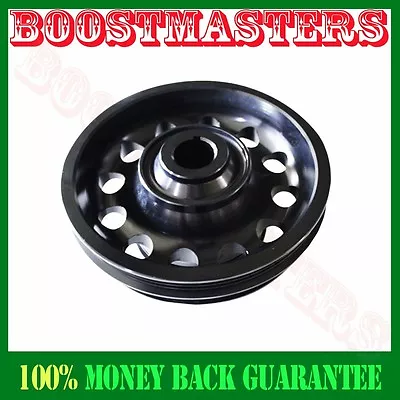 For 92-95 Civic/Del Sol Aluminum Performance BLACK HD9295 Crank Pulley Honda • $53.75