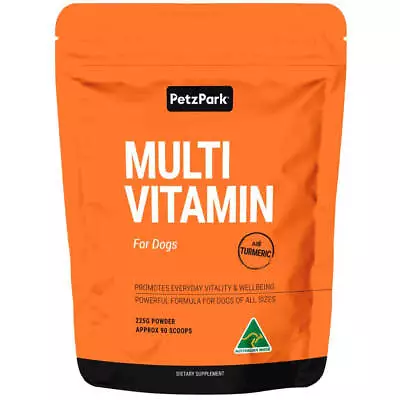 Multivitamin For Dogs Supplement Turmeric Omega 3 For Dogs Vitamins Made In Aus • $89.95