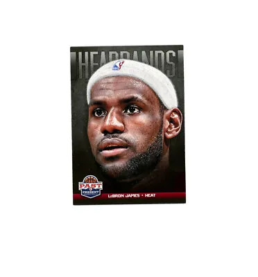 RARE 2012-13 Past & Present HEADBAND FABRIC LEBRON JAMES!▪️Miami Heat SEE! • $19.99