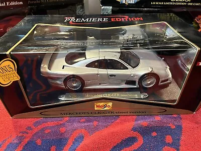 Maisto 1:18 Diecast Cars Mercedes CLK Street Version In Box • $24.99