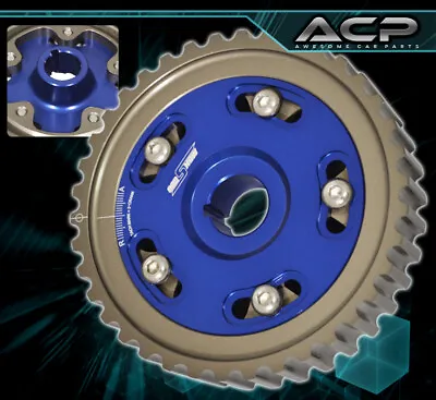 For D-Series D15 D16 SOHC Engine Adjustable Camshaft Camgear Wheel Upgrade Blue • $30.99