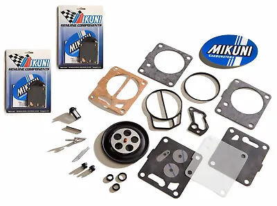 Genuine Mikuni Dual Carb Carburetor Rebuild Kit Sea Doo SPX GSX GTX XP 787 800 • $99.95