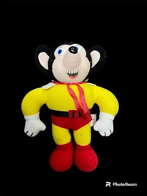 Vintage 1989 Acme Mighty Mouse 8.5-9” Cartoon Plush Viacom International • $9.99