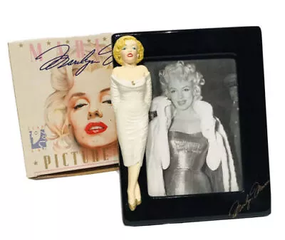 Vintage Marilyn Monroe Clay Art Ceramic Frame And Statue From 1988 • $50.05